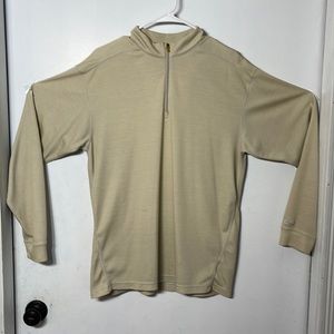 Columbia Mens Long Sleeve Tan Shirt